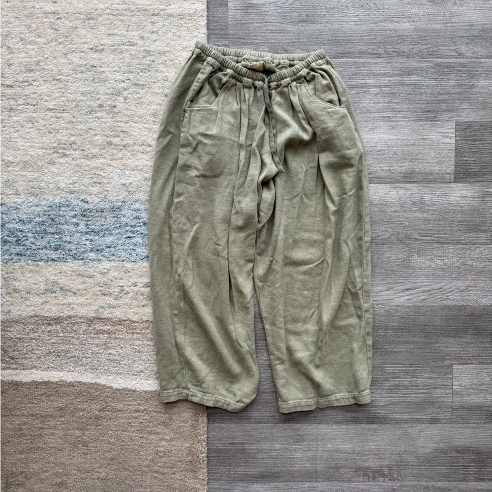 SOKOI Laurel Hemp Pants Light Olive